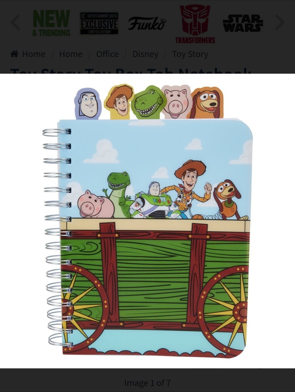 NWTs Toy Store Notebook